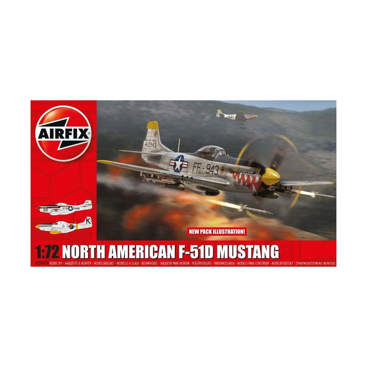 North American F-51D Mustang - Airfix A02047A