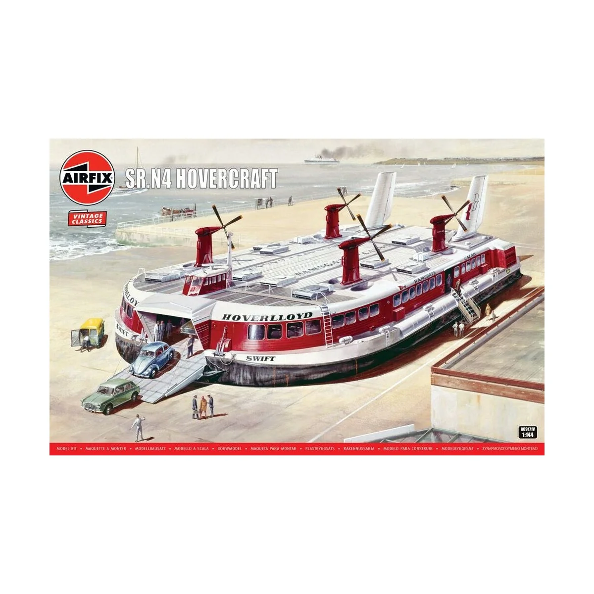 SR.N4 Hovercraft, 1/144 - Airfix A09171V SR.N4 Hovercraft, 1/144 - Airfix A09171V