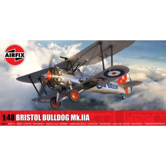 Bristol Bulldog Mk.IIA, 1/48 - Airfix A05145