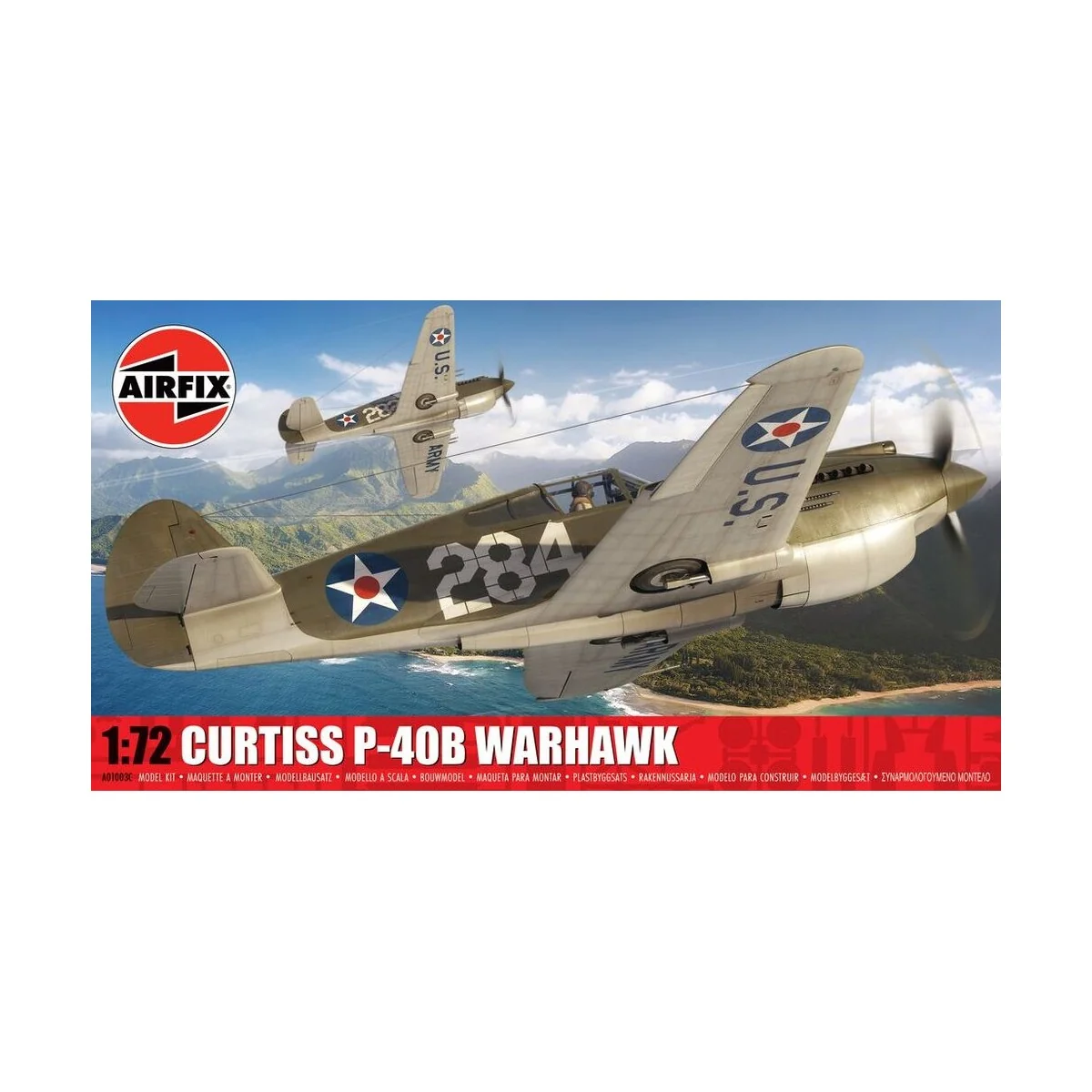 Curtiss P-40B Warhawk, 1/72 - Airfix A01003C