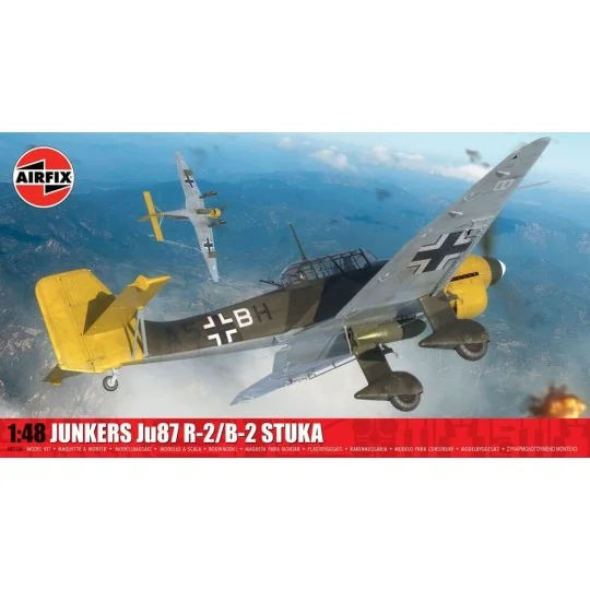 Junkers Ju87 R-2/B-2 Stuka, 1/48 - Airfix A07115A Junkers Ju87 R-2/B-2 Stuka, 1/48 - Airfix A07115A