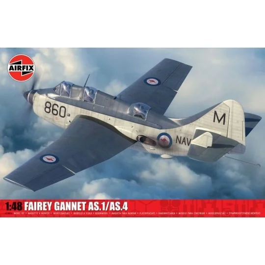 Fairey Gannet AS.1/AS.4 Export Schemes, 1/48 - Airfix A11007A
