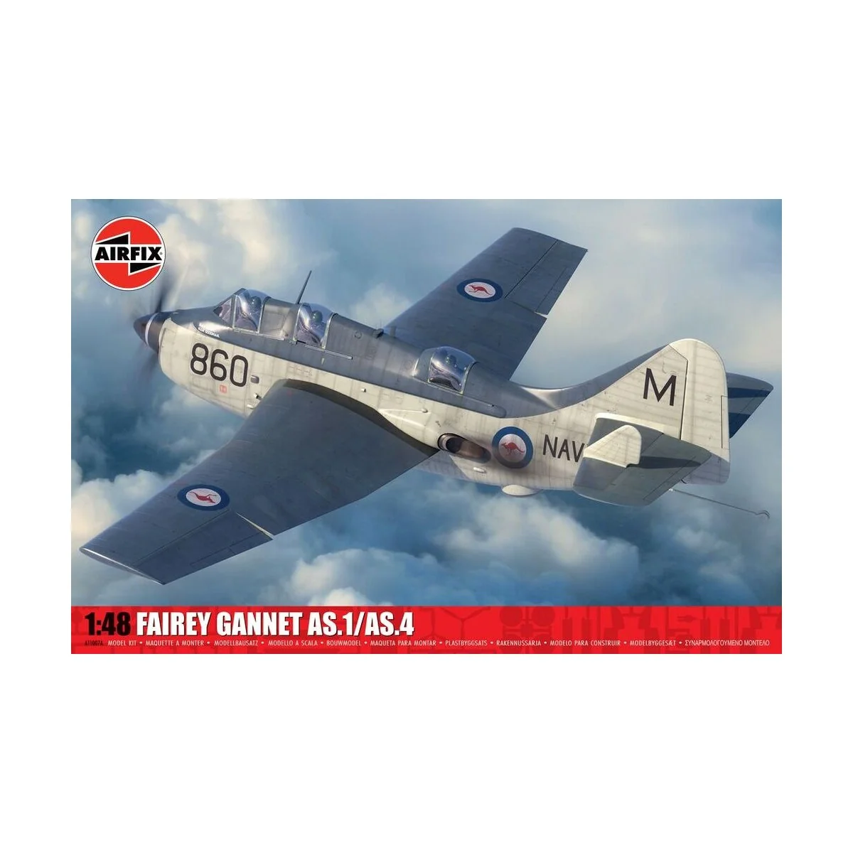 Fairey Gannet AS.1/AS.4 Export Schemes, 1/48 - Airfix A11007A
