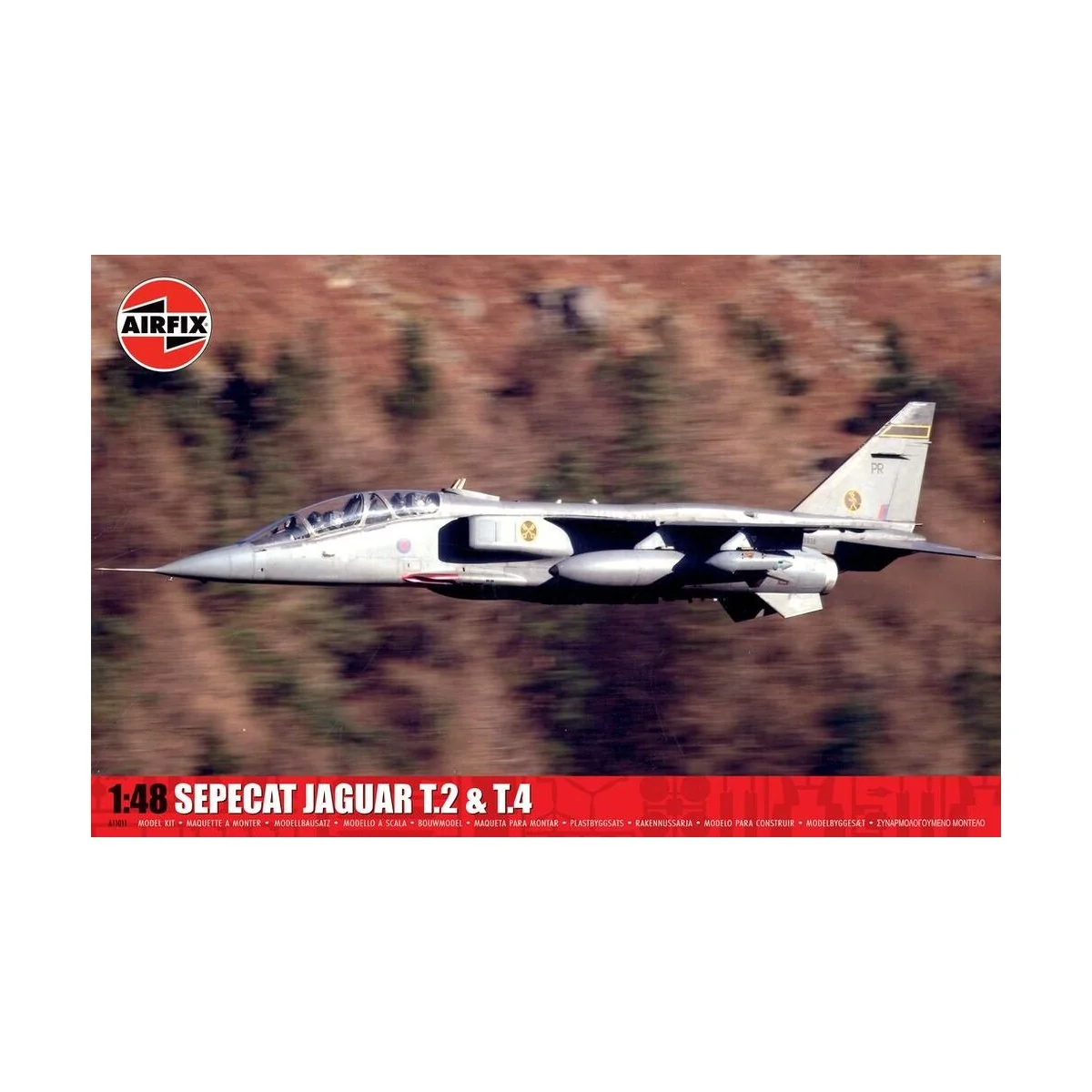 SEPECAT Jaguar T.2 & T.4, 1/48 - Airfix A11011 SEPECAT Jaguar T.2 & T.4, 1/48 - Airfix A11011