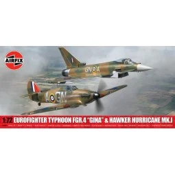 Twin Pack - Eurofighter Typhoon FGR.4 (GINA) + Hawker Hurricane Mk....