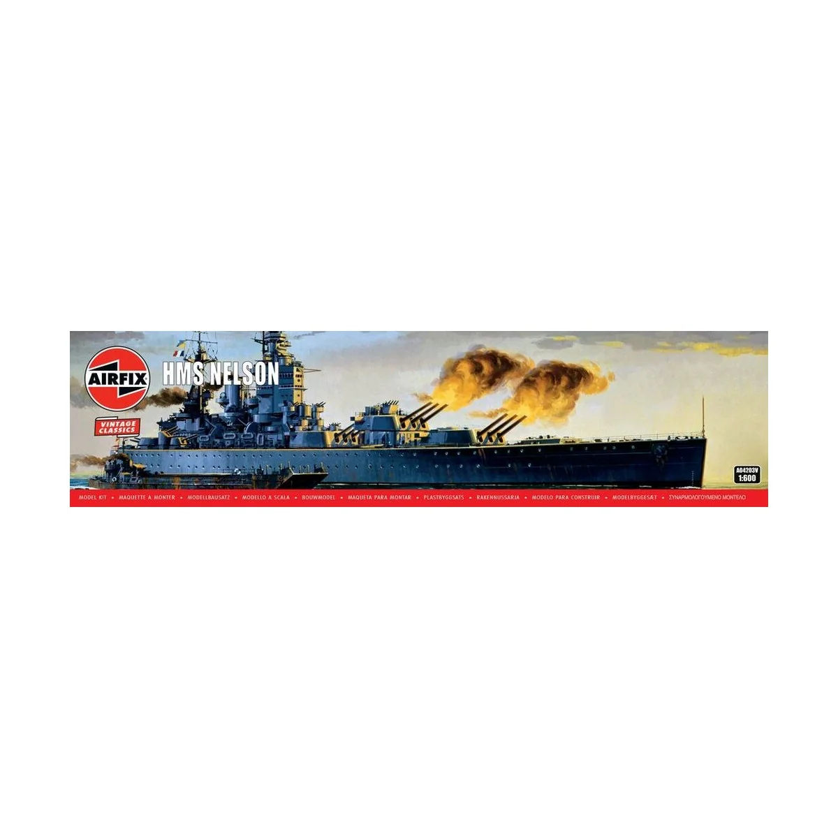 HMS Nelson, 1/600 - Airfix A04203V HMS Nelson, 1/600 - Airfix A04203V