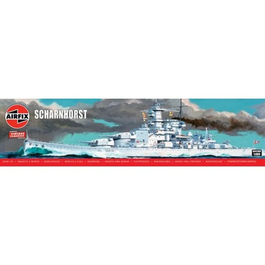 Scharnhorst, 1/600 - Airfix A04206V Scharnhorst, 1/600 - Airfix A04206V