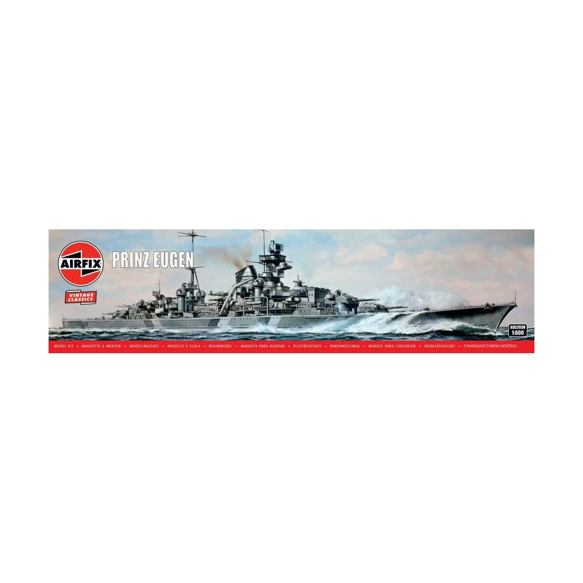 Prinz Eugen, 1/600 - Airfix A05203V Prinz Eugen, 1/600 - Airfix A05203V