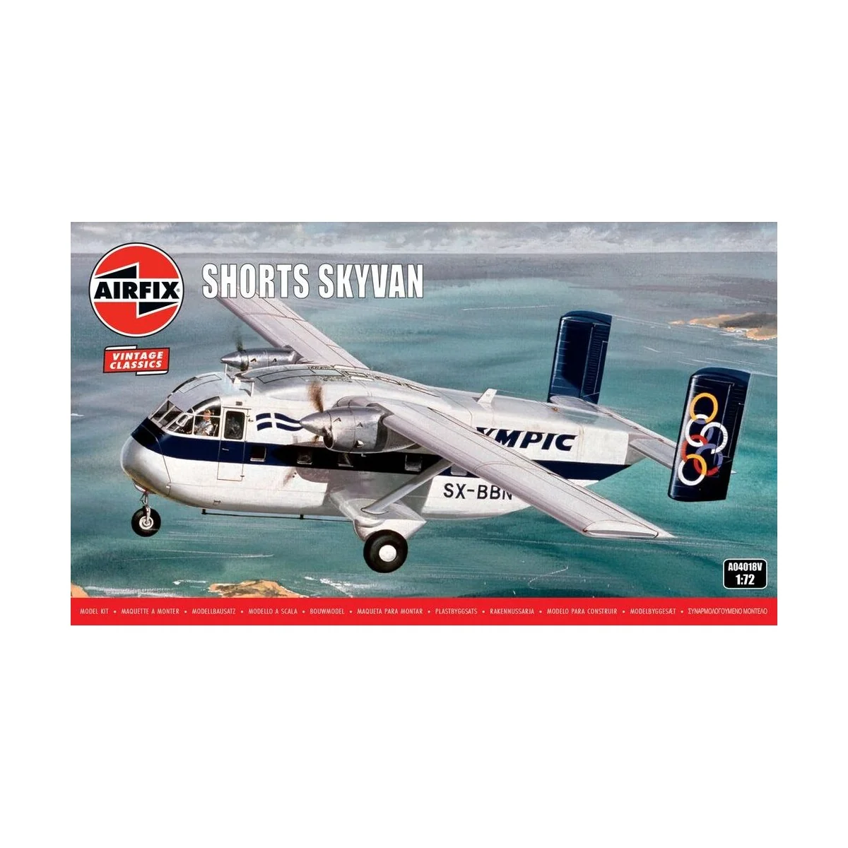 Shorts Skyvan, 1/72 - Airfix A04018V Shorts Skyvan, 1/72 - Airfix A04018V