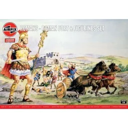 Romans - Roman Fort & Figurines Set, 1/76 - Airfix A06705V