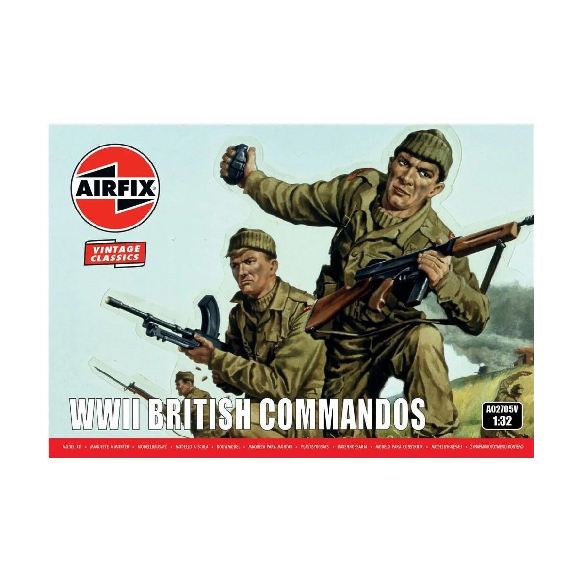 British Commandos, 1/32 - Airfix A02705V British Commandos, 1/32 - Airfix A02705V