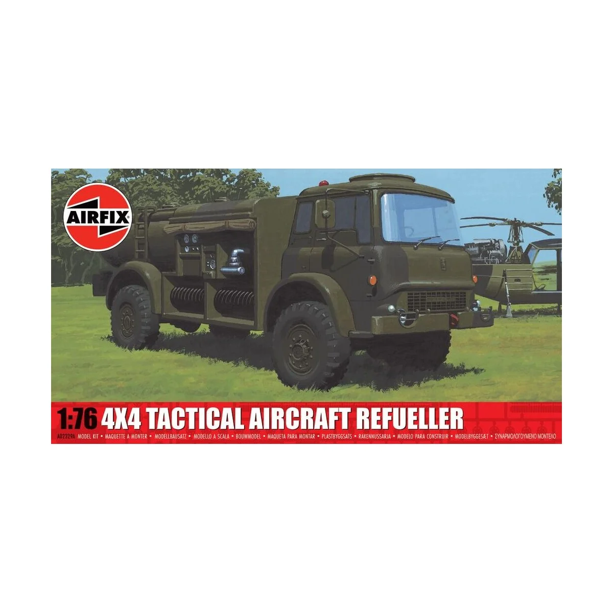 4x4 Tactical Aircraft Refueller, 1/76 - Airfix A02329A 4x4 Tactical Aircraft Refueller, 1/76 - Airfix A02329A