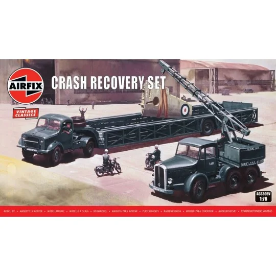 Crash Recovery Set, 1/76 - Airfix A03305V Crash Recovery Set, 1/76 - Airfix A03305V