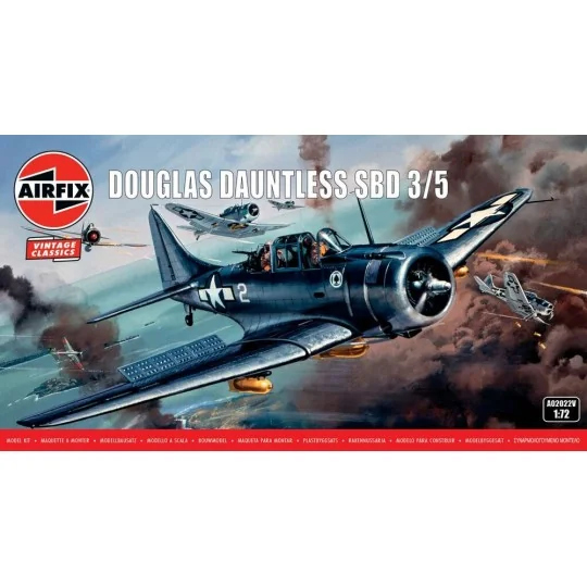 Douglas Dauntless SBD 3/5, 1/72 - Airfix A02022V