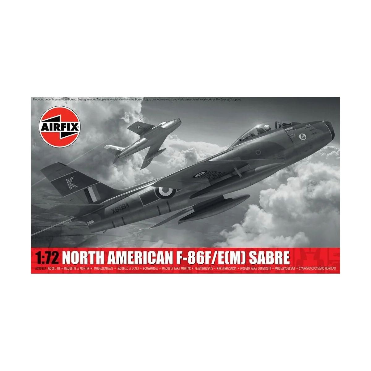 North American F-86F/E(M) Sabre, 1/72 - Airfix A03083A