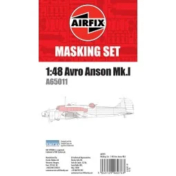Masking Set - Avro Anson Mk.I, 1/48 - Airfix A65011