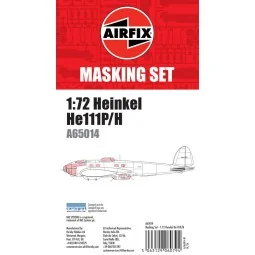 Masking Set - Heinkel He111, 1/72 - Airfix A65014
