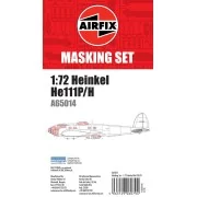 Masking Set - Heinkel He111, 1/72 - Airfix A65014