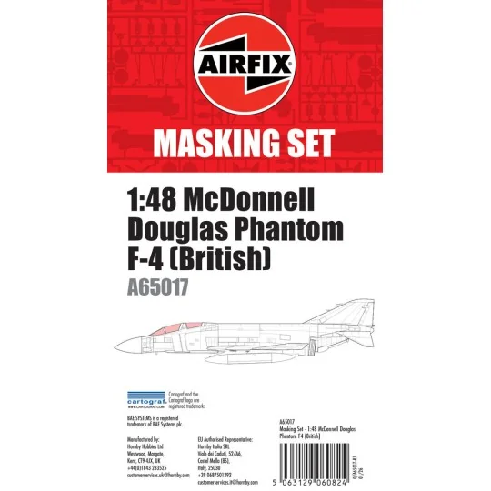 Masking Set - Phantom FG.1, 1/48 - Airfix A65017