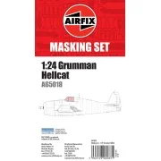 Masking Set - Gumman Hellcat, 1/24 - Airfix A65018 Masking Set - Gumman Hellcat, 1/24 - Airfix A65018