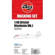 Masking Set - Bristol Blenheim Mk.I, 1/48 - Airfix A65023 Masking Set - Bristol Blenheim Mk.I, 1/48 - Airfix A65023