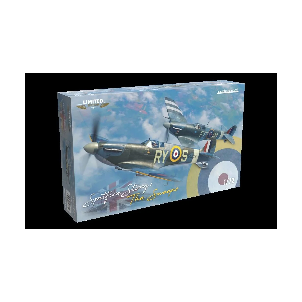 SPITFIRE STORY: The Sweeps DUAL COMBO, 1/72 - Eduard Plastic Kits 2154 SPITFIRE STORY: The Sweeps DUAL COMBO, 1/72 - Eduard Plastic Kits 2154