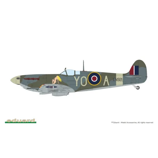 SPITFIRE STORY: The Sweeps DUAL COMBO, 1/72 - Eduard Plastic Kits 2154 SPITFIRE STORY: The Sweeps DUAL COMBO, 1/72 - Eduard Plastic Kits 2154