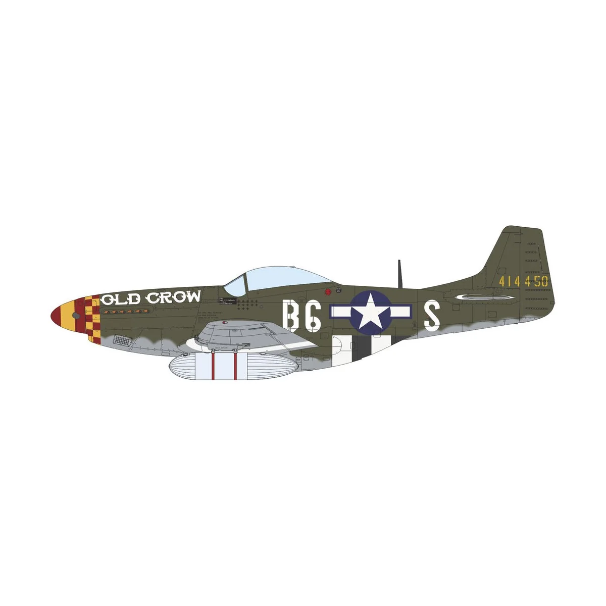 P-51D Mustang, 1/72 - Eduard Plastic Kits 7477