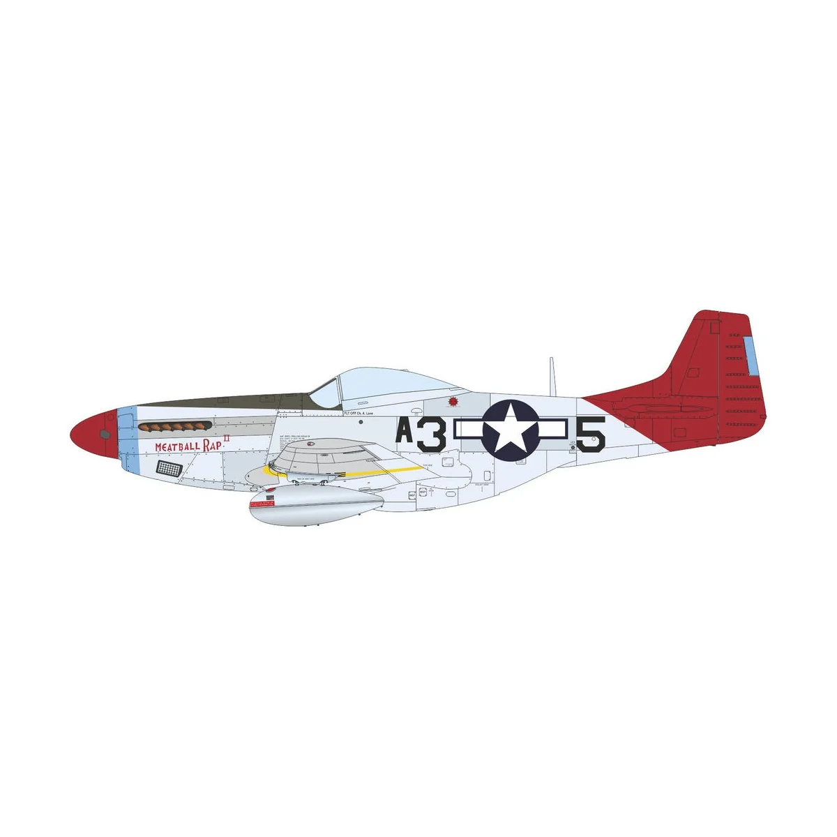 P-51D Mustang, 1/72 - Eduard Plastic Kits 7477