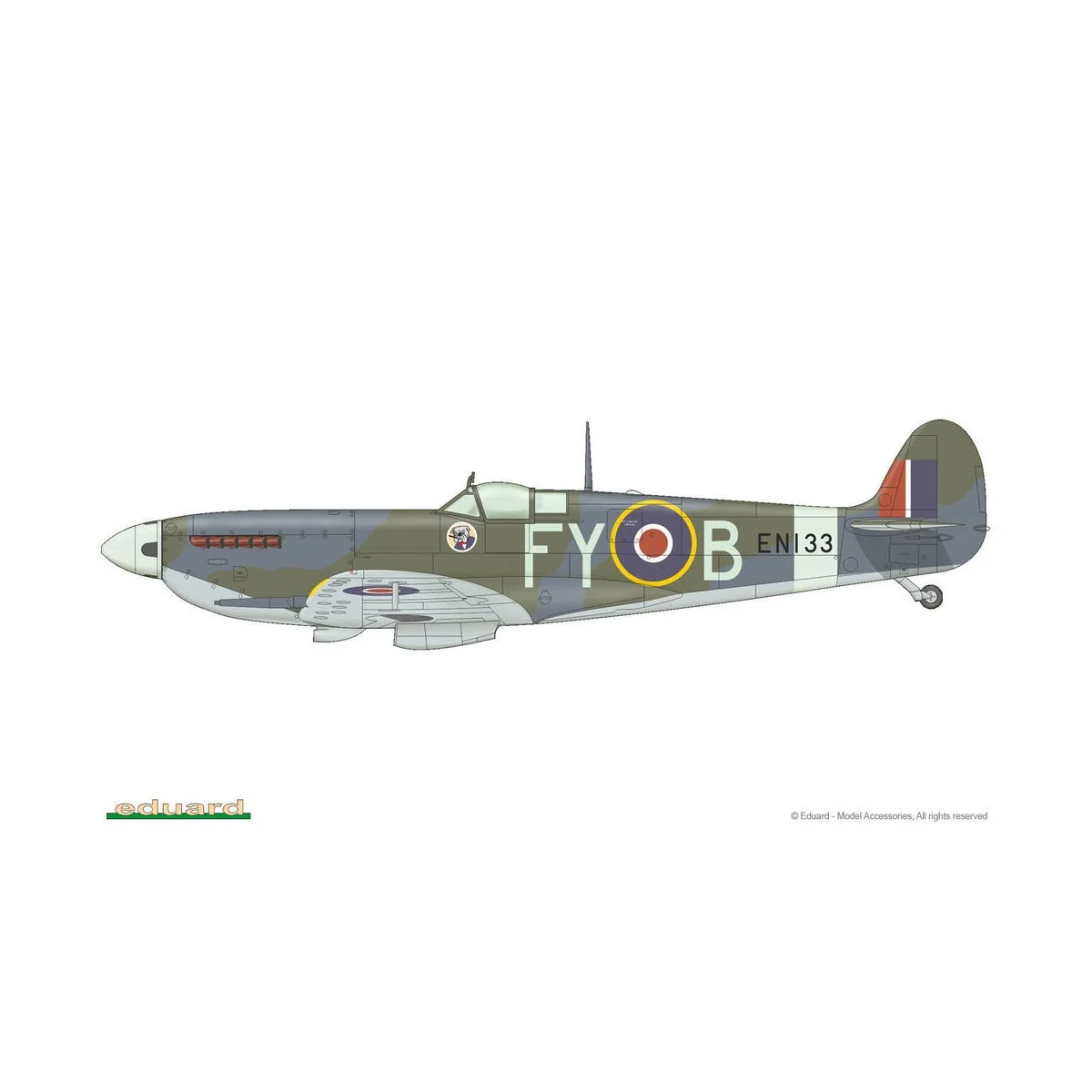 Spitfire Mk.IXC early version (Reedition Profipack, 1/48 - Eduard P... Spitfire Mk.IXC early version (Reedition Profipack, 1/48 - Eduard P...