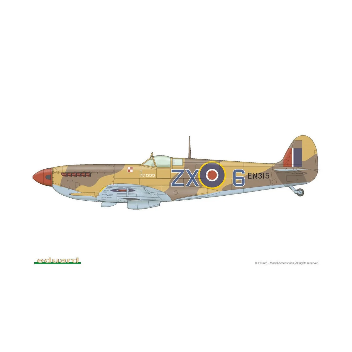 Spitfire Mk.IXC early version (Reedition Profipack, 1/48 - Eduard P... Spitfire Mk.IXC early version (Reedition Profipack, 1/48 - Eduard P...