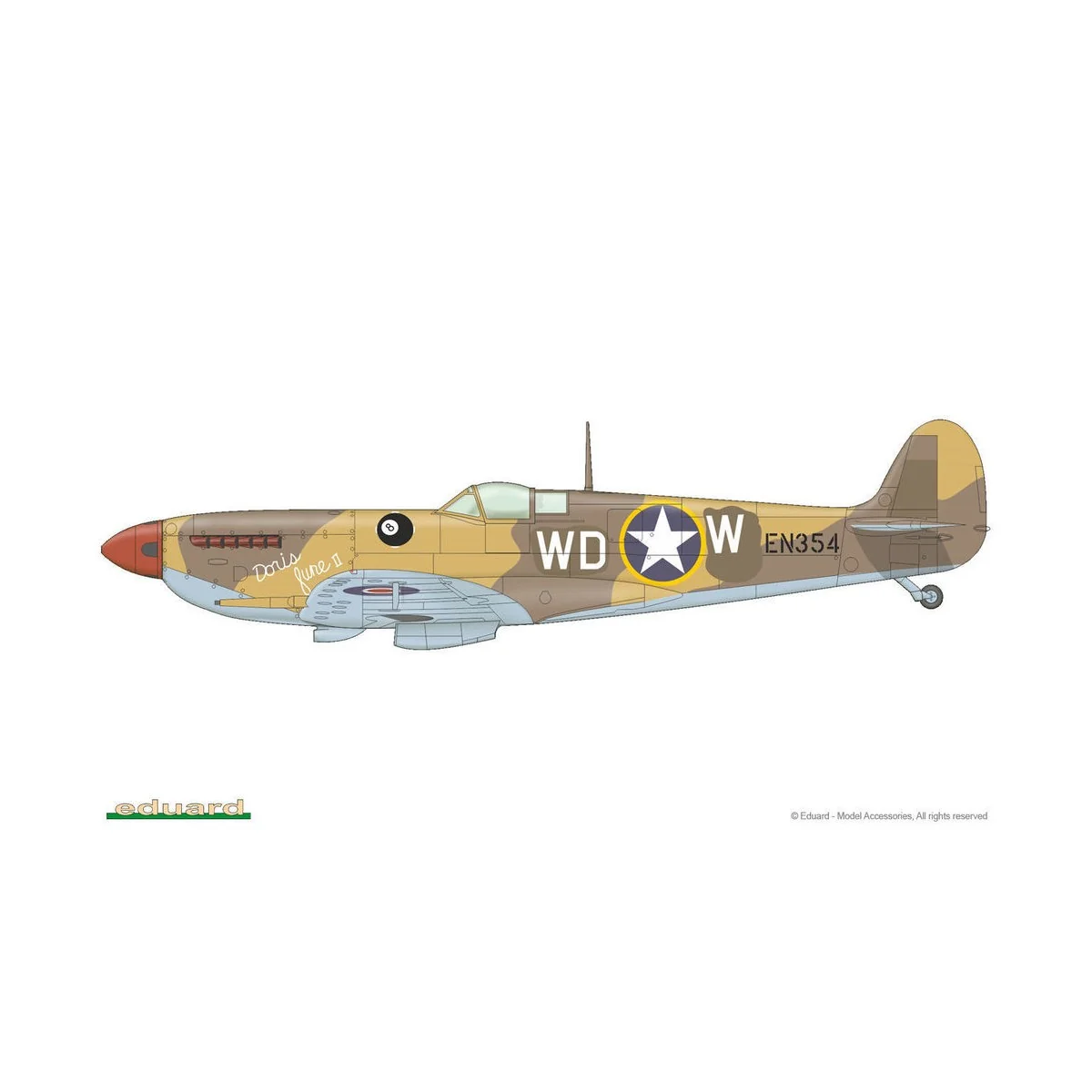 Spitfire Mk.IXC early version (Reedition Profipack, 1/48 - Eduard P... Spitfire Mk.IXC early version (Reedition Profipack, 1/48 - Eduard P...