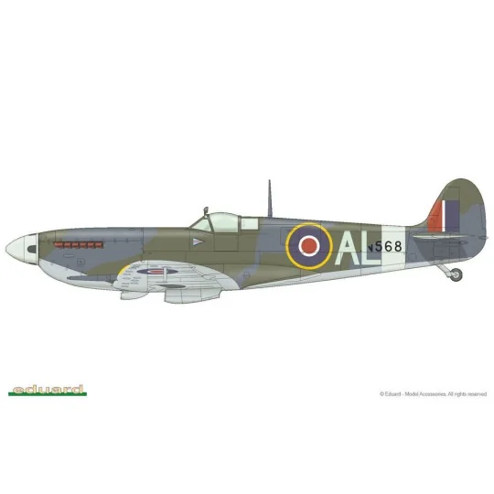 Spitfire Mk.IXC early version (Reedition Profipack, 1/48 - Eduard P... Spitfire Mk.IXC early version (Reedition Profipack, 1/48 - Eduard P...