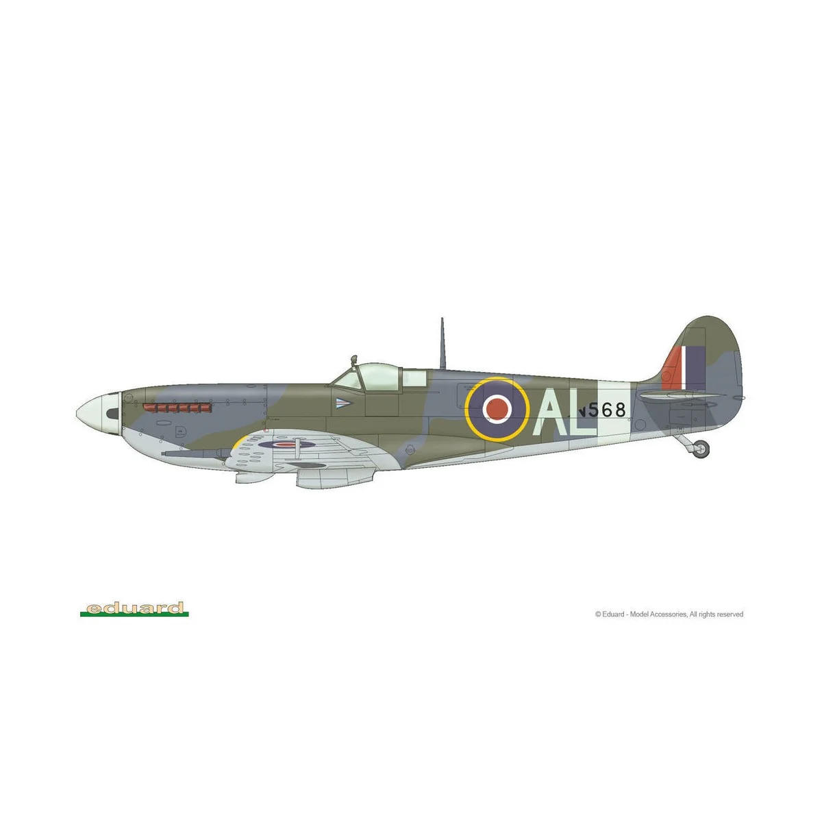 Spitfire Mk.IXC early version (Reedition Profipack, 1/48 - Eduard P... Spitfire Mk.IXC early version (Reedition Profipack, 1/48 - Eduard P...