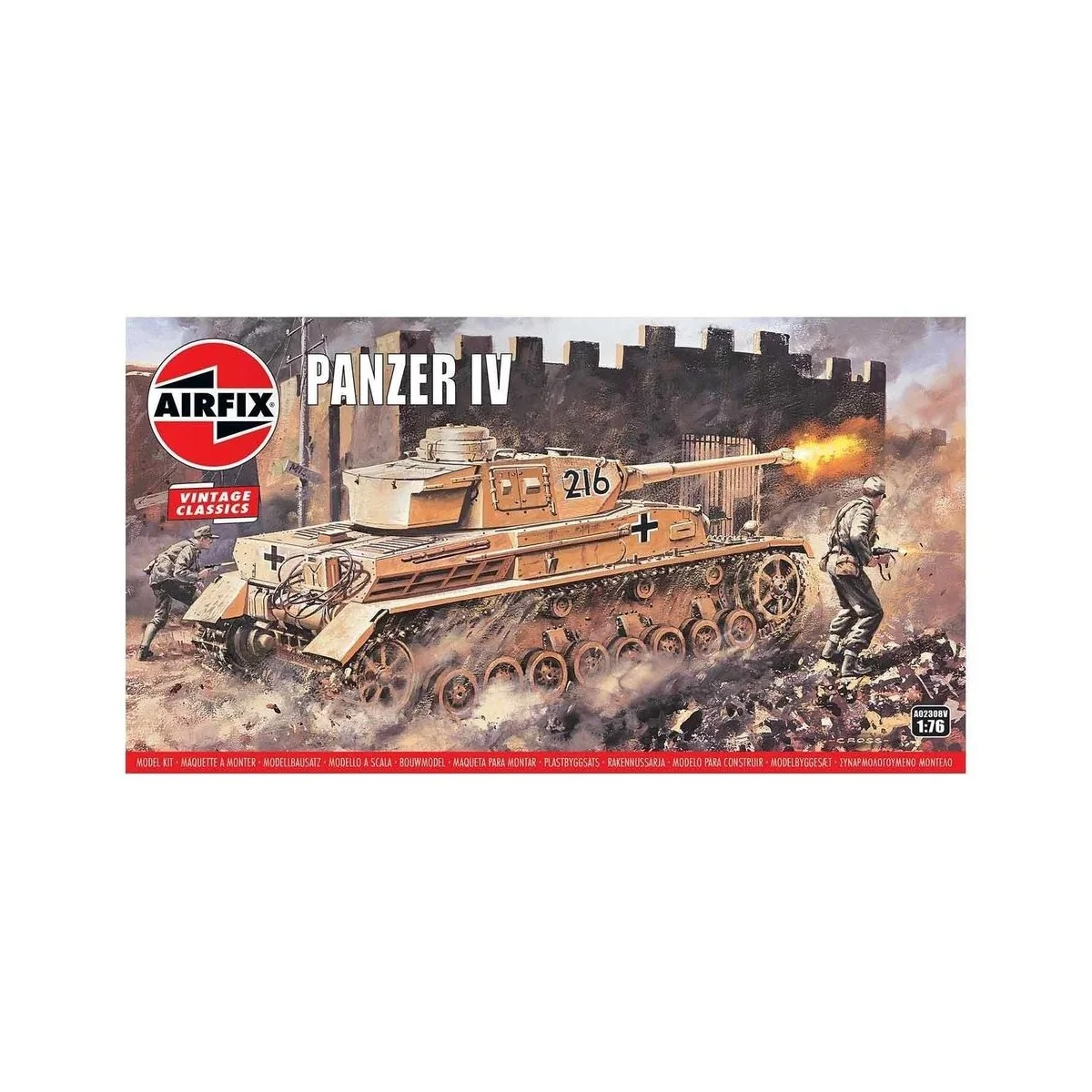 Panzer IV F1/F2, Vintage Classics, 1/76 - Airfix A02308V Panzer IV F1/F2, Vintage Classics, 1/76 - Airfix A02308V