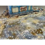 Cobblestone road section, 1/16 - Royal Model RM1059