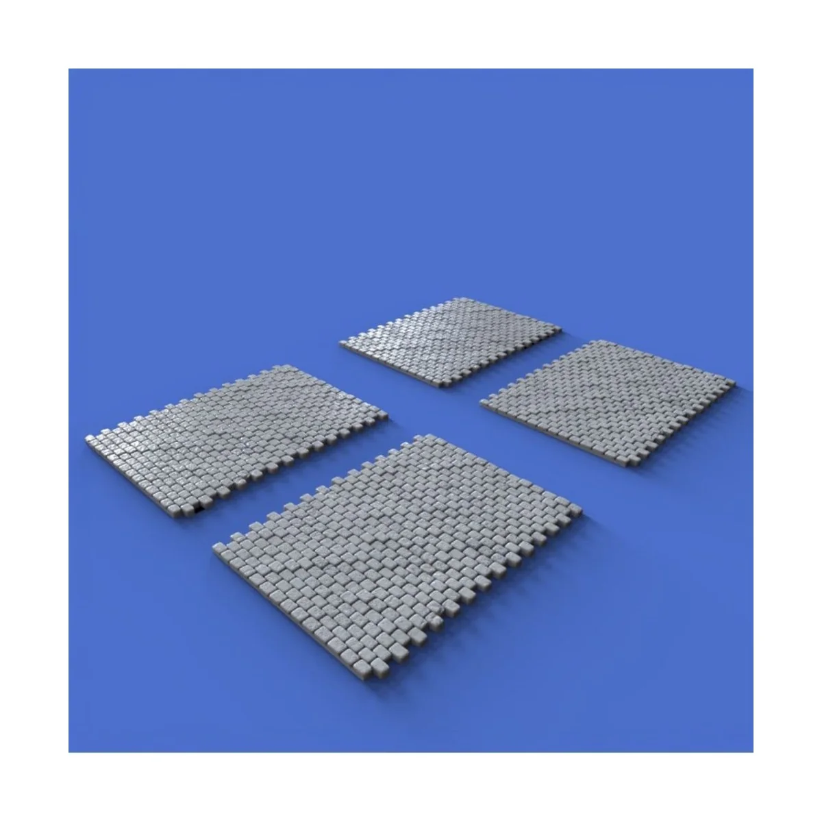 Cobblestone road section, 1/16 - Royal Model RM1059