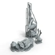 Pin Up with legs up, 1/35 - Royal Model RM1081