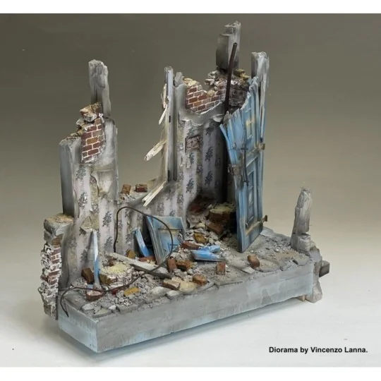 German house ruin No.1, 1/35 - Royal Model RM1099