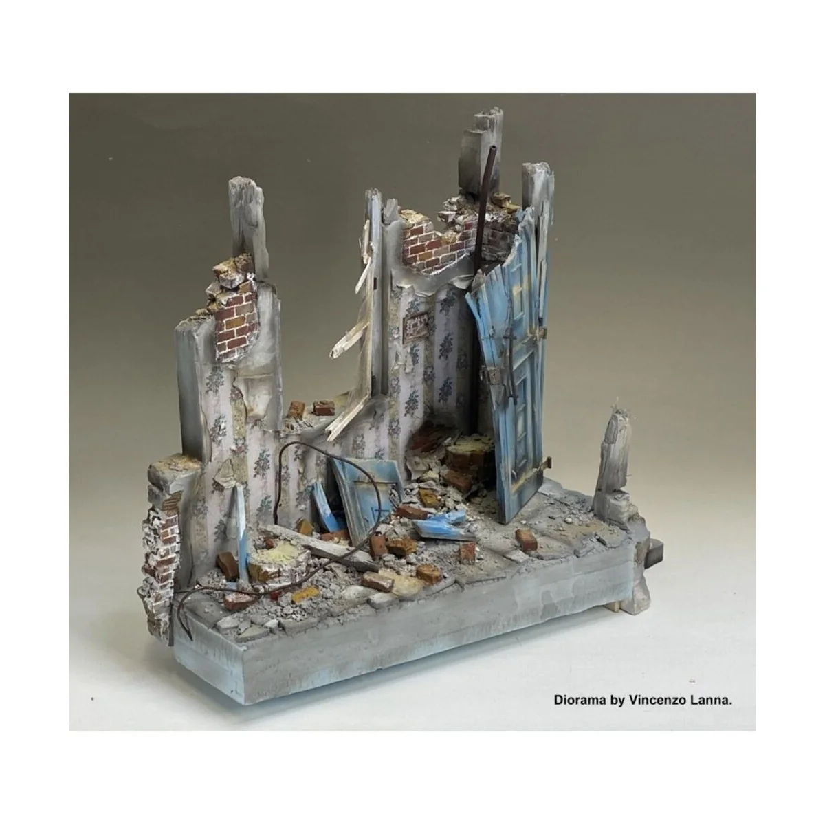 German house ruin No.1, 1/35 - Royal Model RM1099