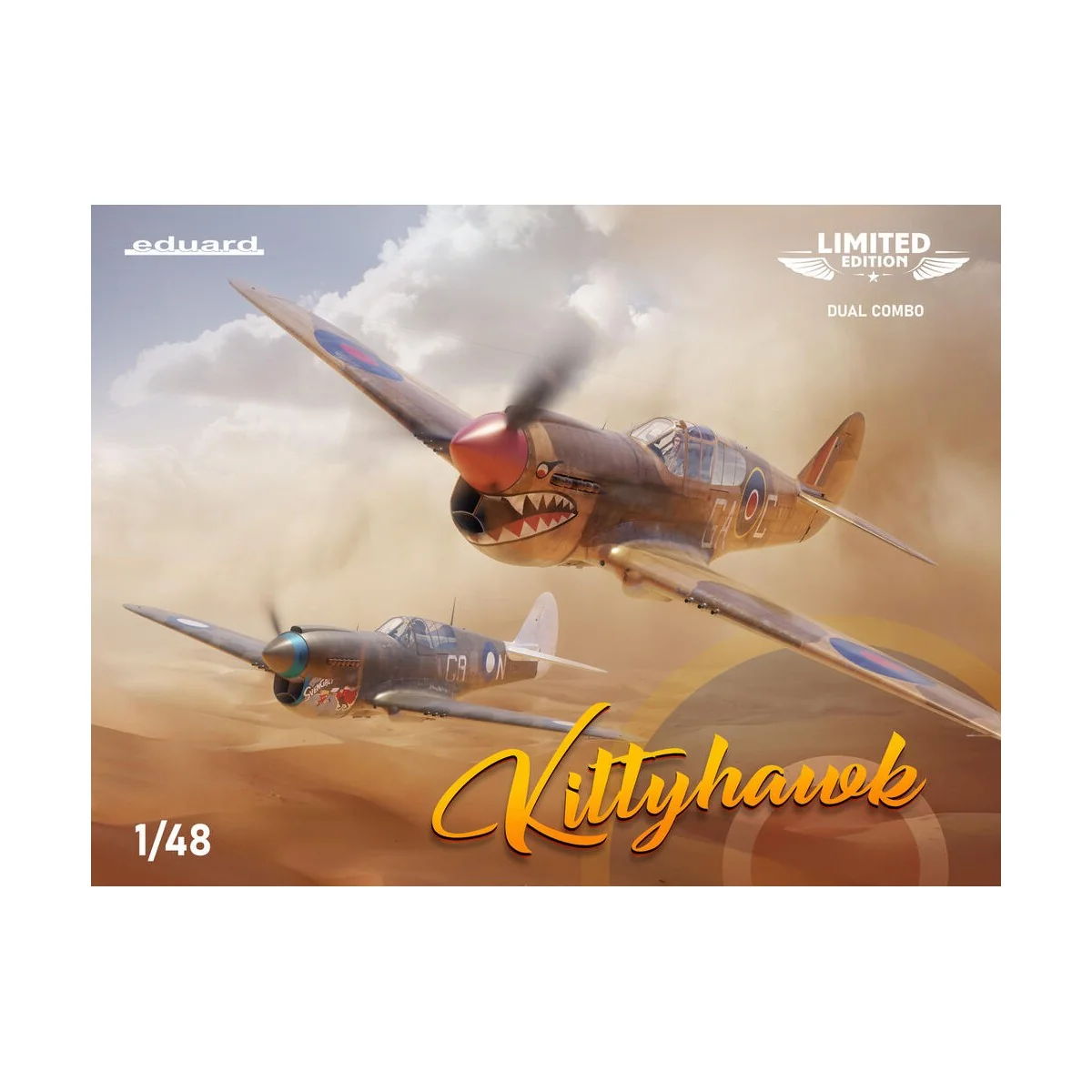 KITTYHAWK DUAL COMBO, 1/48 - Eduard Plastic Kits 11187 KITTYHAWK DUAL COMBO, 1/48 - Eduard Plastic Kits 11187