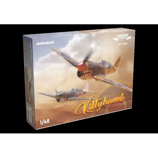 KITTYHAWK DUAL COMBO, 1/48 - Eduard Plastic Kits 11187 KITTYHAWK DUAL COMBO, 1/48 - Eduard Plastic Kits 11187