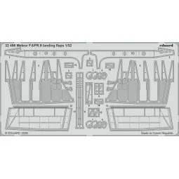 Meteor F.8/FR.9 landing flaps for Revell, 1/32 - Eduard Accessories...