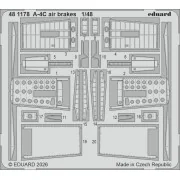 A-4C air brakes for Hobby Boss, 1/48 - Eduard Accessories 481178