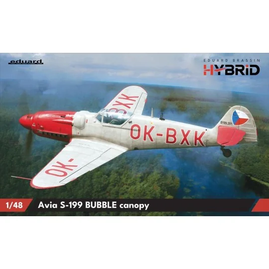 Avia S-199 bubble canopy, 1/48 - Eduard Plastic Kits 948012 Avia S-199 bubble canopy, 1/48 - Eduard Plastic Kits 948012