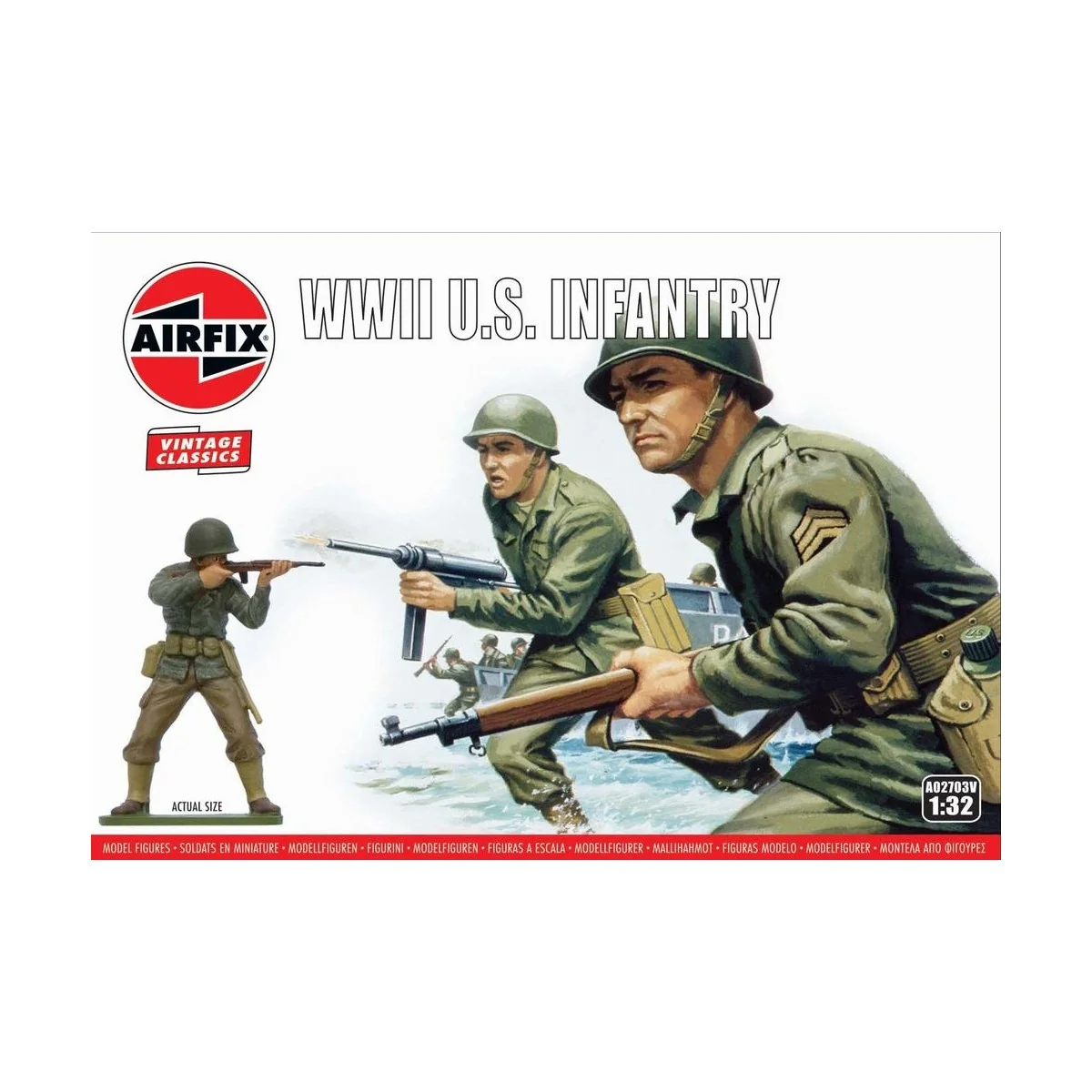 WWII U.S. Infantry - Airfix A02703V