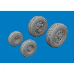F-35C wheels for Tamiya, 1/72 - Eduard Accessories 672429