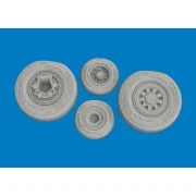 F-35C wheels for Tamiya, 1/72 - Eduard Accessories 672429 F-35C wheels for Tamiya, 1/72 - Eduard Accessories 672429