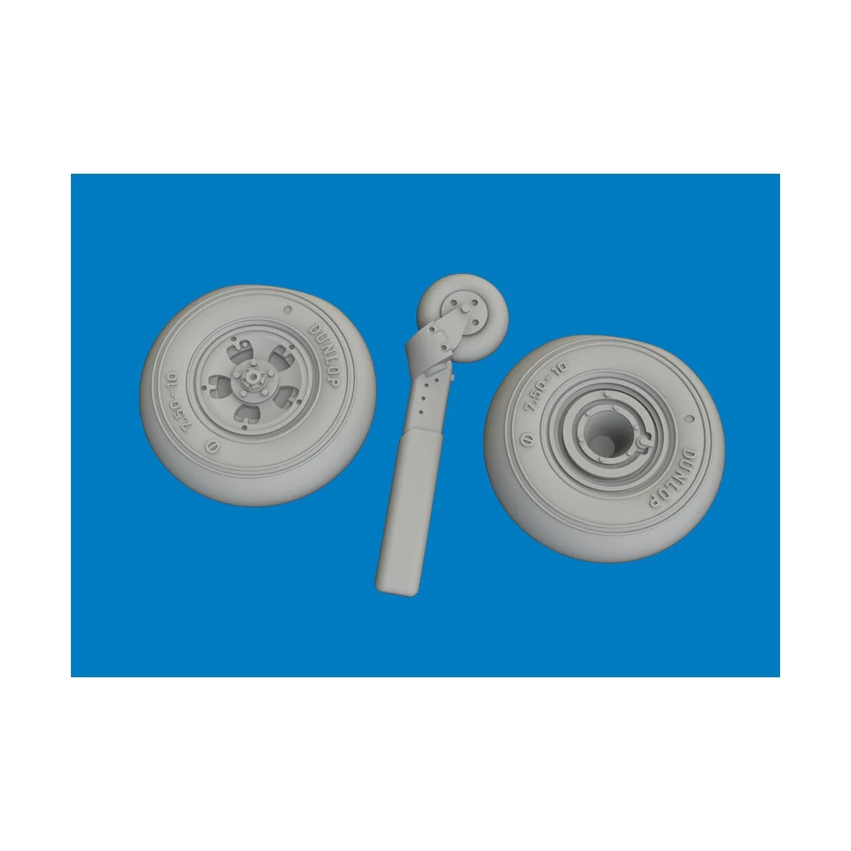Spitfire Mk.V wheels for Eduard, 1/72 - Eduard Accessories 672434