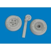 Spitfire Mk.V wheels for Eduard - Eduard Accessories 672434